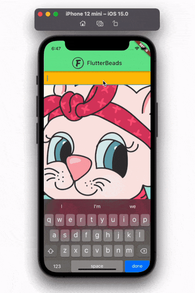 prevent background image resize issue when keyboard opens