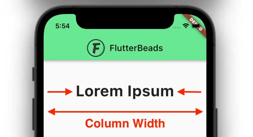center text in flutter using SizedBox widget