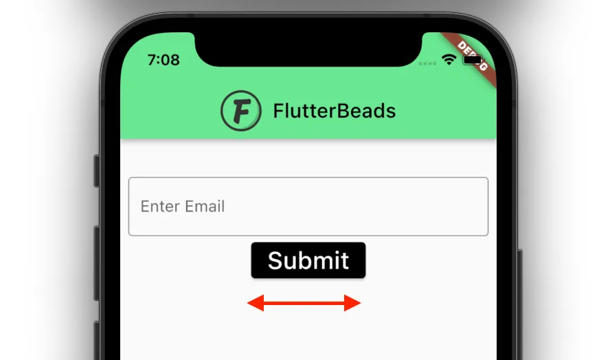 no full width button in flutter