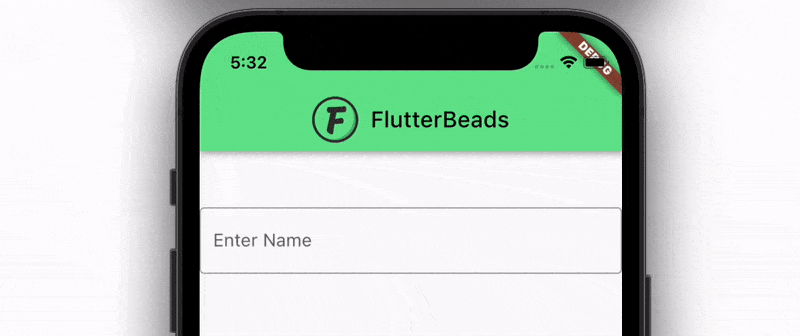 default height and width of textfield