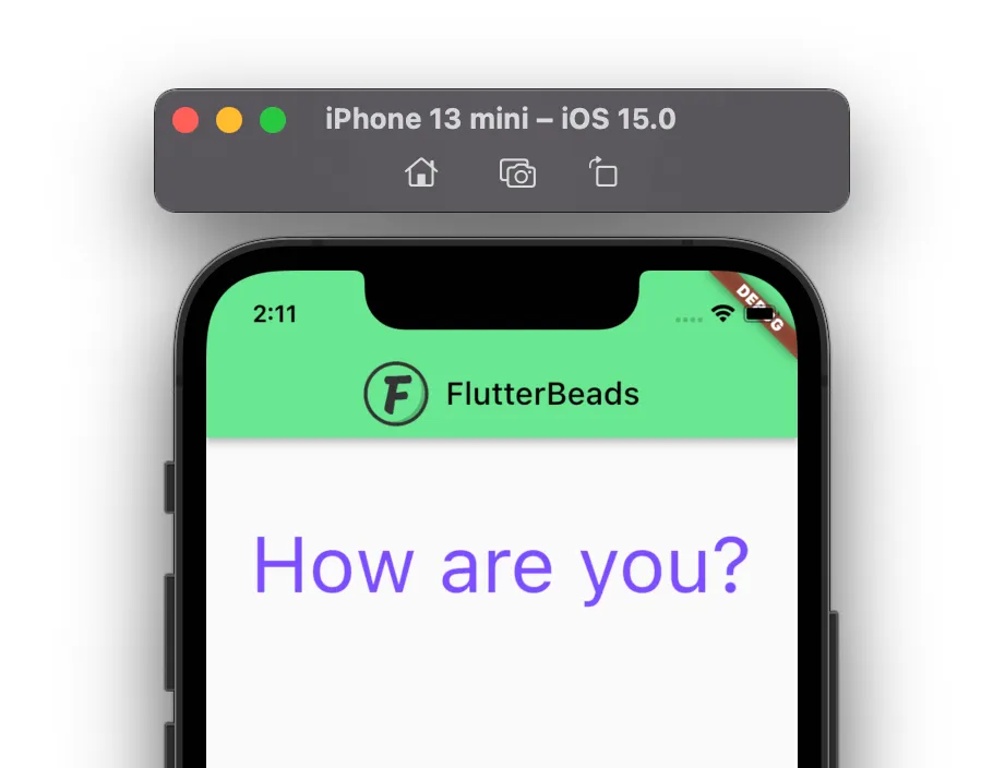 change text color in flutter