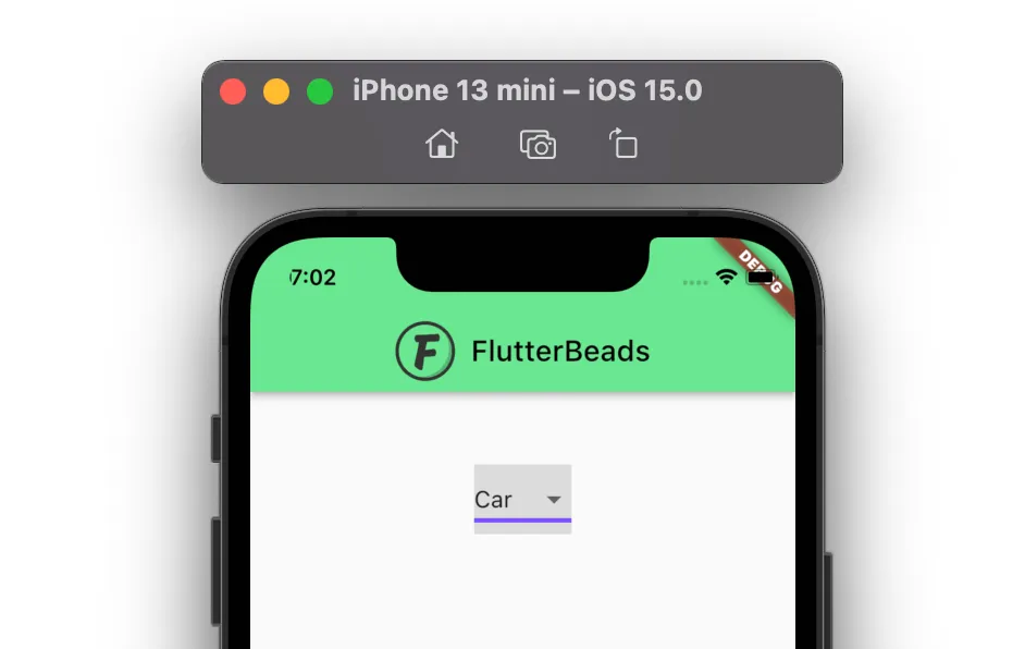 change dropdown underline color in flutter
