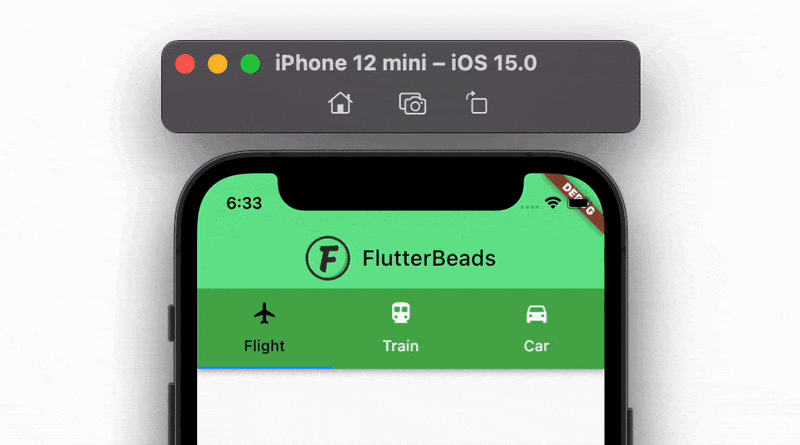 change tabbar splash color in flutter