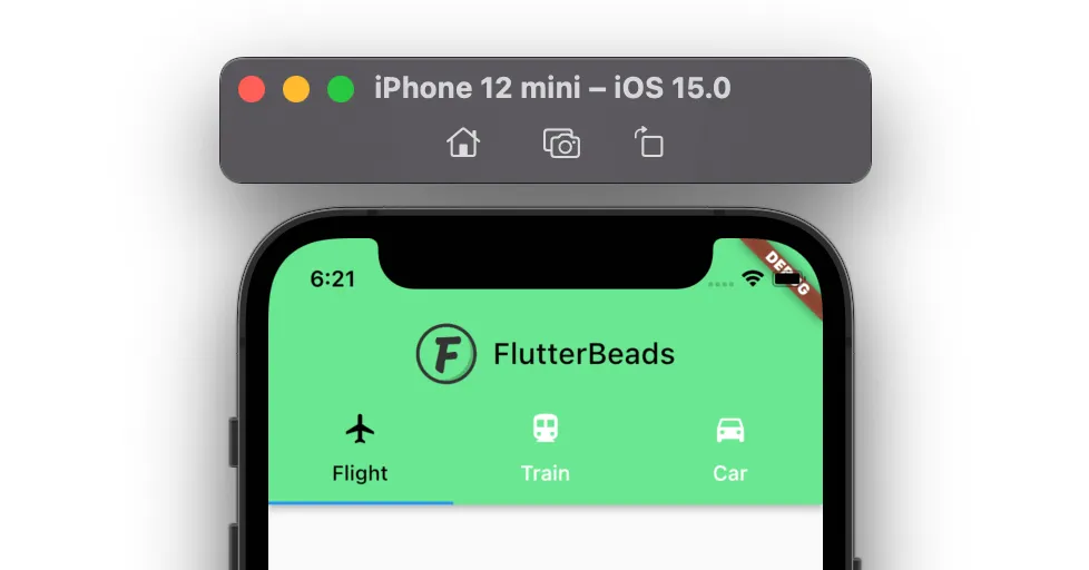change tabbar text color in flutter
